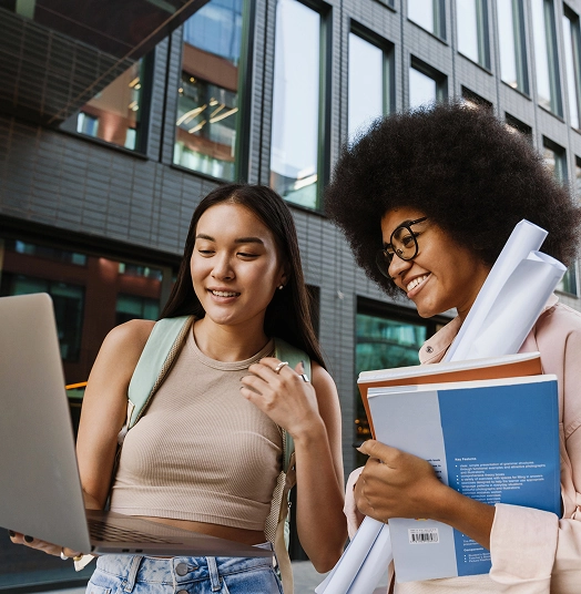 Students solving campus challenges with AI